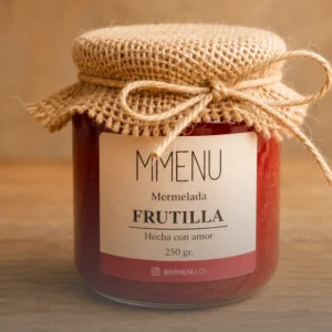 Mermelada de frutilla sin azúcar